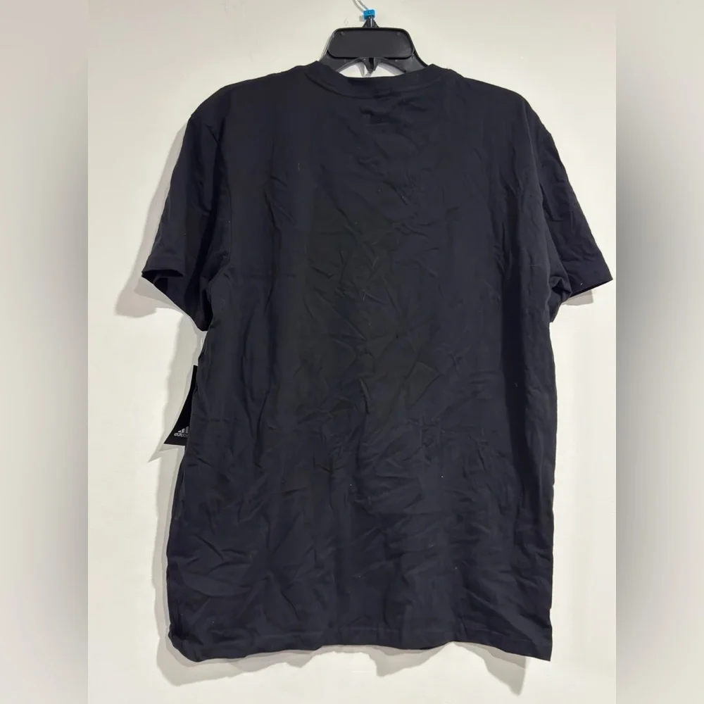 Adidas Golf Black Short Sleeve Cotton T-Shirt Men's L